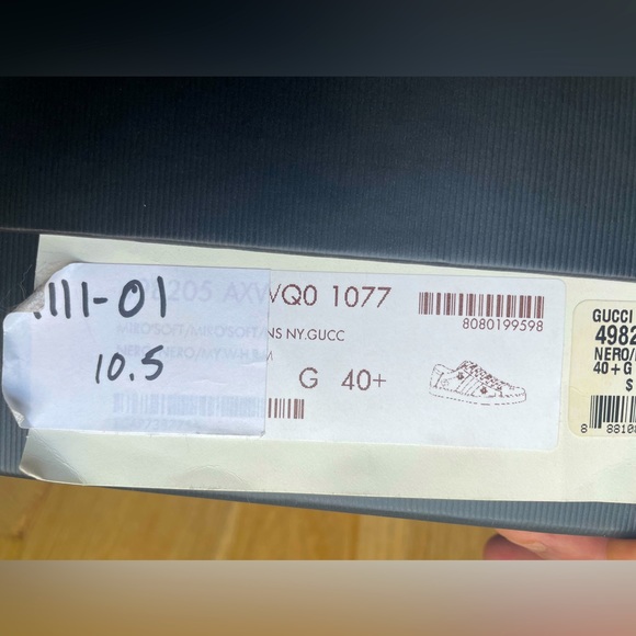 Gucci Ace Embroidered Sneaker in size10.5 UK41.5. 100% authentic✨ - Picture 8 of 8